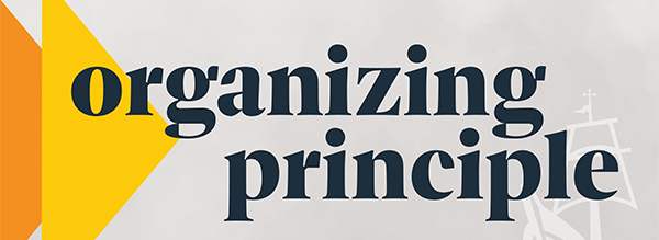 Image Description: Image reads"organizing principle"