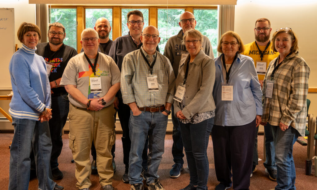 A group photo of the search committee for the first Bishop of the Episcopal Diocese of the Great Lakes. (Not pictured: Dr. Elizabeth Jordan)